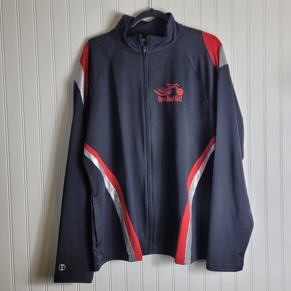 Holloway Jackets & Blazers - Holloway Open Road Biker Gear Full Zip Jacket Women's SZ 2XL